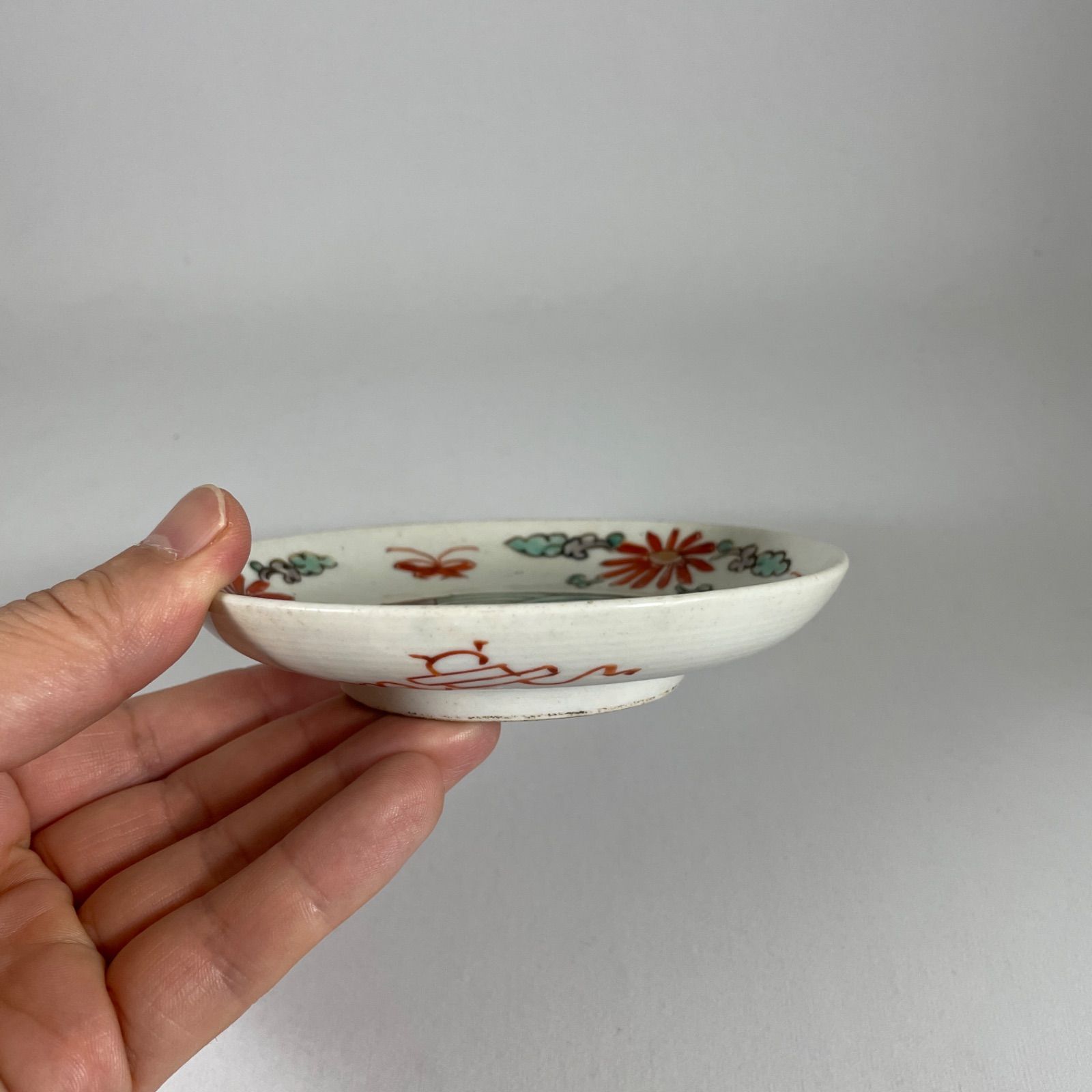 古伊万里◇色絵金彩小皿 5枚組◇江戸時代 - メルカリ