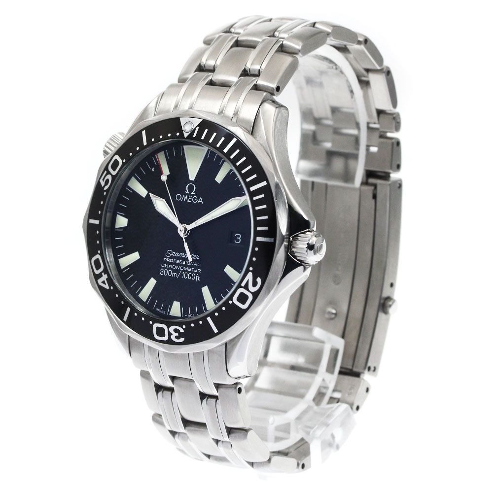 オメガ OMEGA 2254.50 シーマスター300 デイト 自動巻き メンズ 保証書付き_777945 オメガ OMEGA 2254.50 シーマスター300 デイト 自動巻き メンズ美品