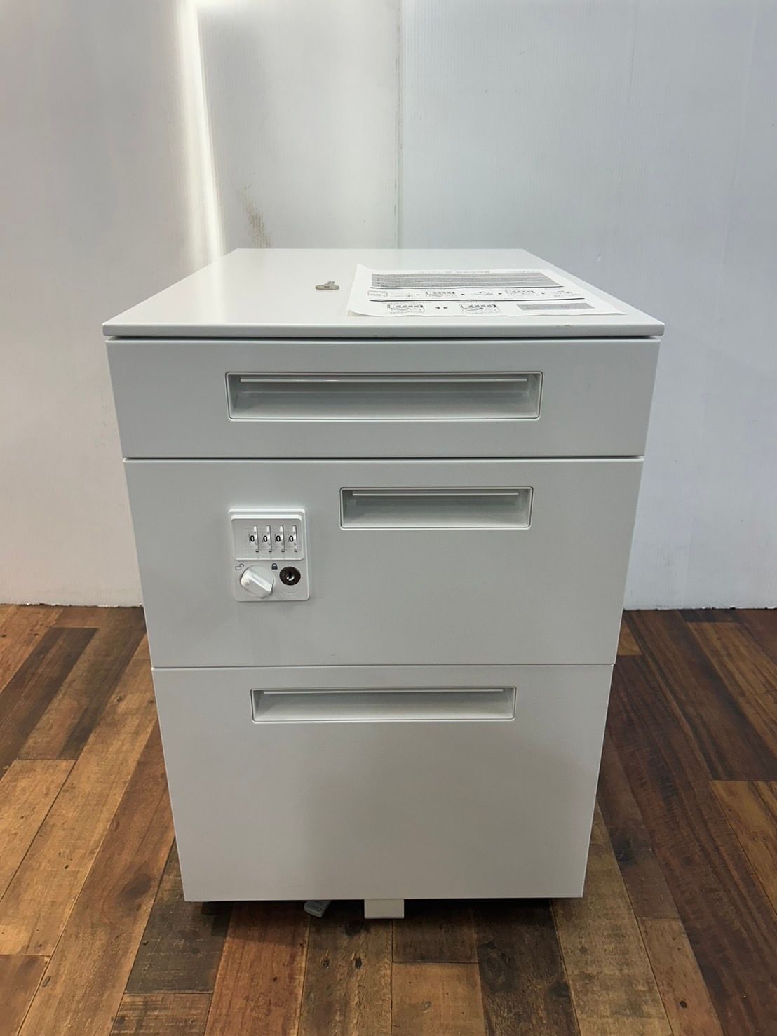 h65115 稲葉製作所 イナバ ダイヤル錠ワゴン Sワゴン 3段