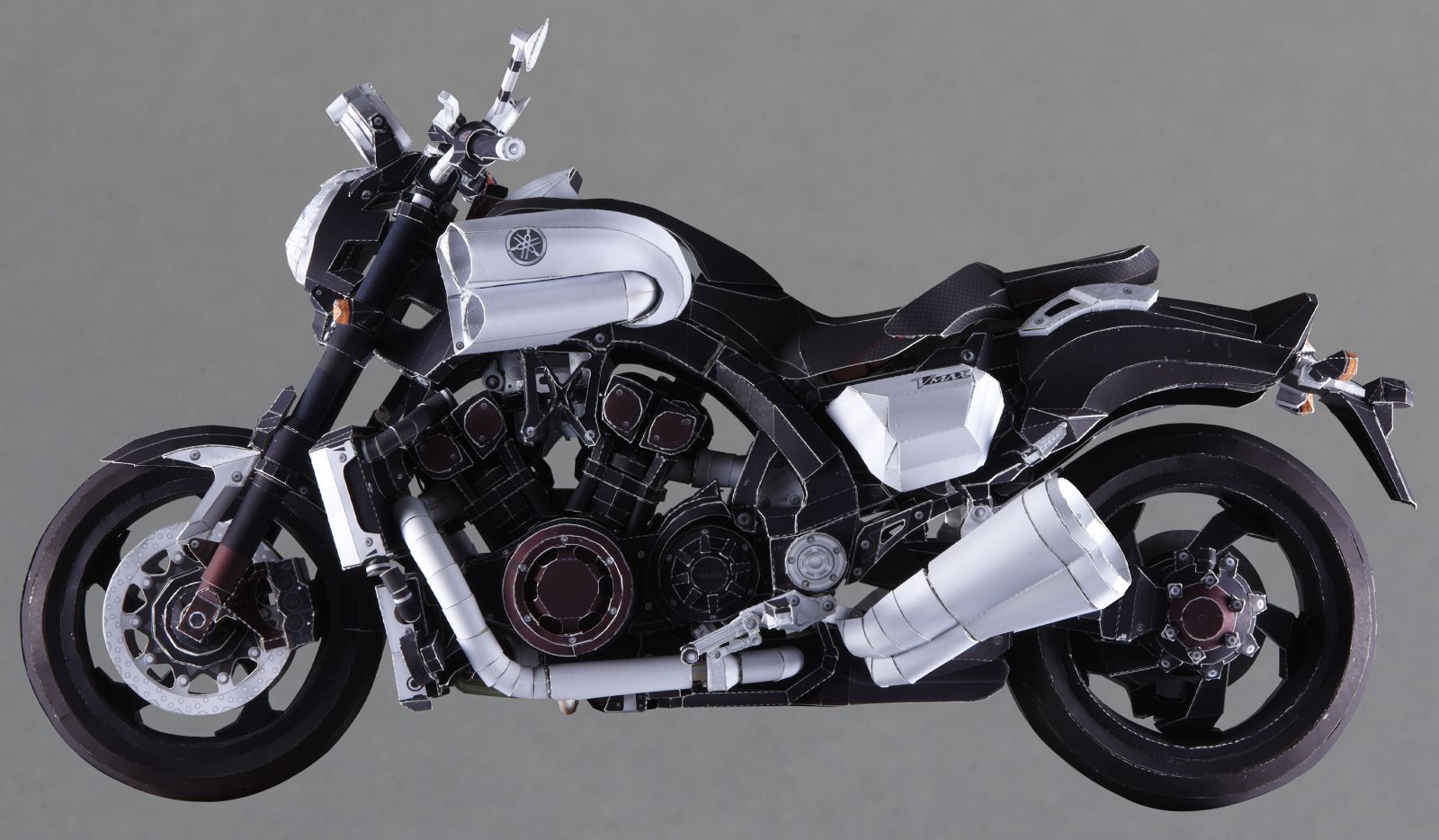 超精密バイクペーパークラフトYAMAHA MT10_2台セット