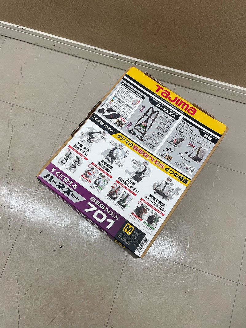 Tajima タジマ ハーネスセット セグネス701 SEGNES701M ハーネス Mサイズ