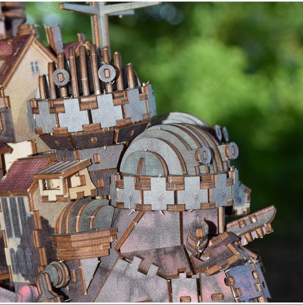 ハウルの動く城 ki-gu-mi 3D立体パズル 3D木製パズル キット