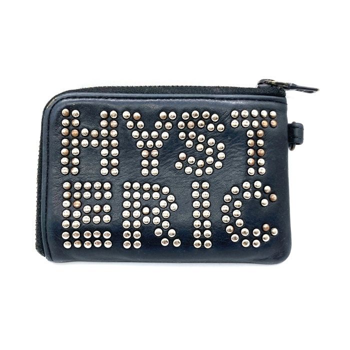 ☆HYSTERIC GLAMOUR ヒステリックグラマー スタッズロゴ レザー