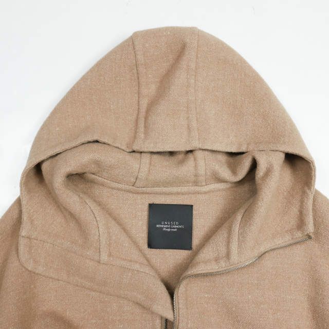 UNUSED アンユーズド 18AW 日本製 Wool and hemp / Overcoat