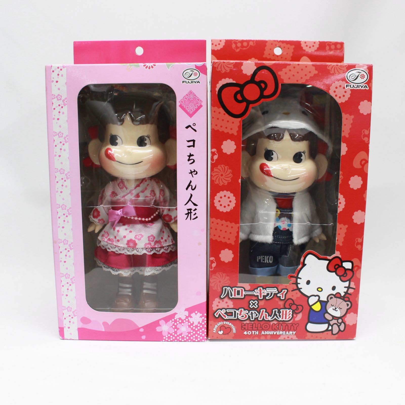 【中古】 FUJIYA 不二家 晴れ着 ペコちゃん 人形 未年 フィギュア 【81】