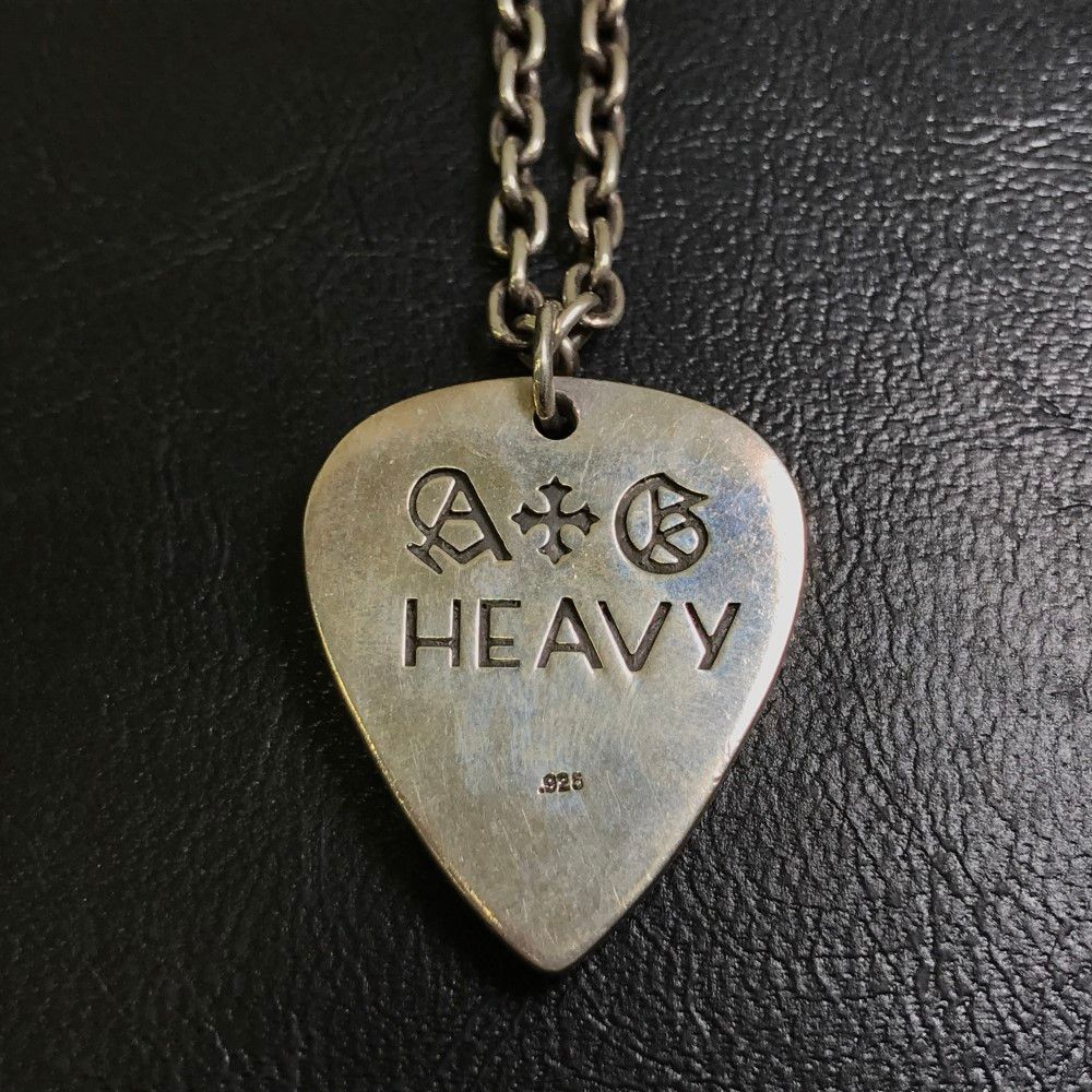 07w2325☆ A＆G silver pick pendant エーアンドジー ピックペンダント 