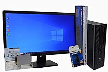 限定SALE，新作登場 【中古】「非常に良い」デスクトップパソコン  （23インチ FullHD (1920×1080) 液晶モニターセット） SSD 512GB (換装) HP EliteDesk 800 G1 SFF 第4世 その他