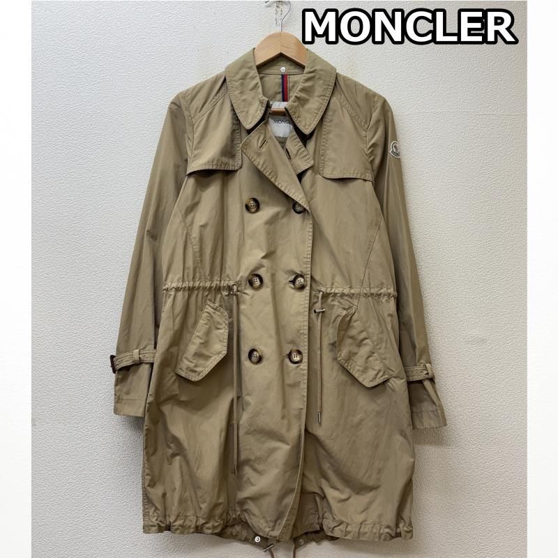 MONCLER モンクレール コート トレンチコート TARIEC GIUBBOTTO タリエック ドロー ストリング トレンチ コート ベージュ 121-093-49055-05 54555