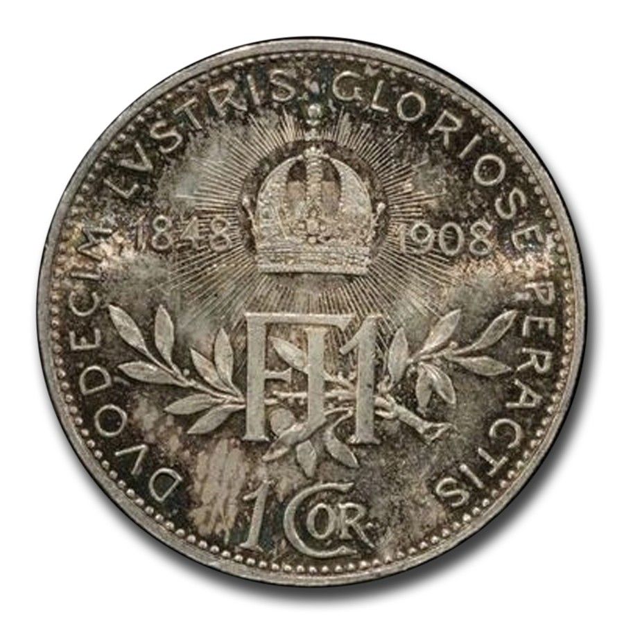 1908 Atria Silver Corona MS-63 PCGS
