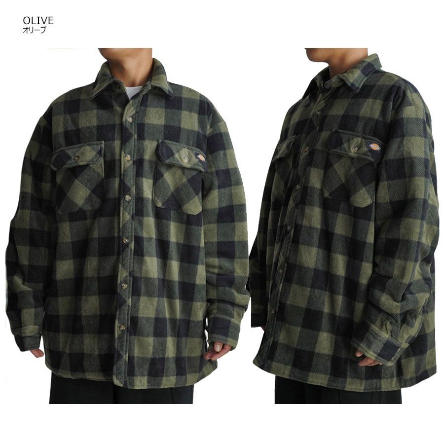 ディッキーズ シャツジャケット DICKIES 裏キルティング