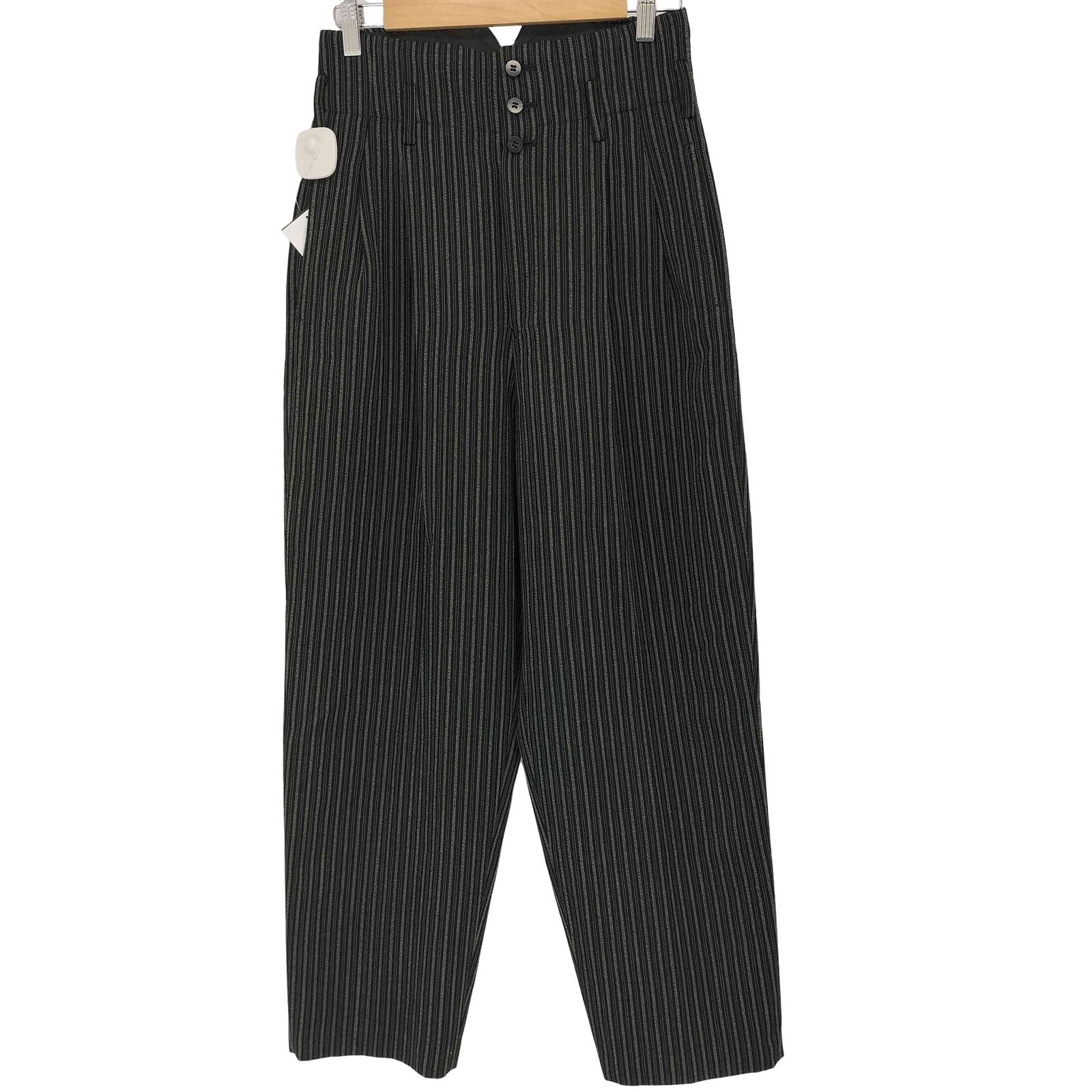 トリココムデギャルソン tricot COMME des GARCONS AD表記無 ストライプ ウールワイドパンツ レディース JPN M