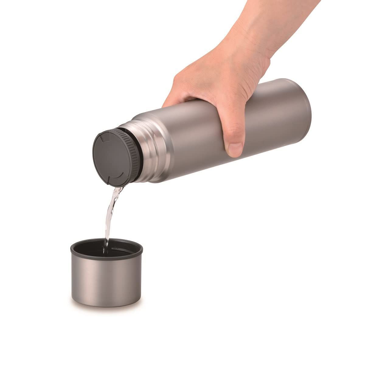 数量 チタングレー TGY 500ml 真空断熱チタンボトル FJN-500T THERMOS サーモス