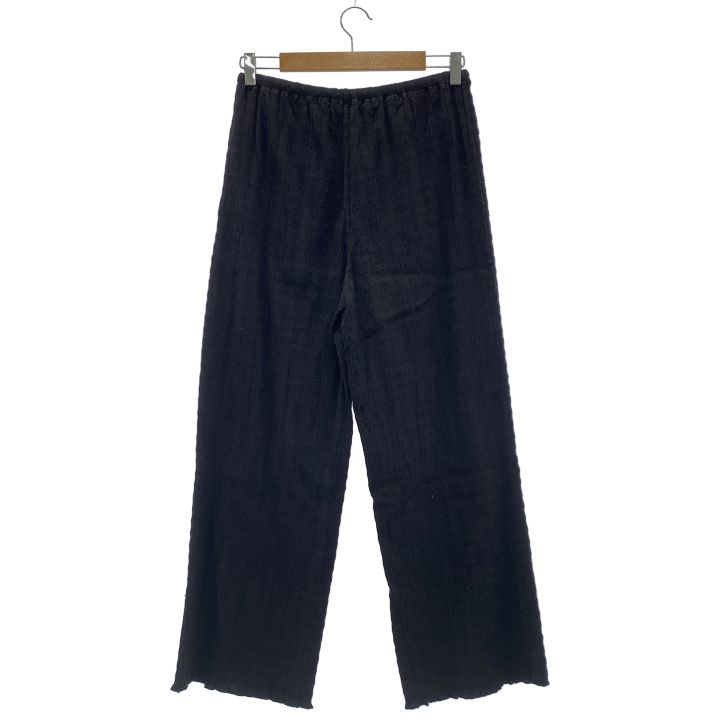 未使用　25ss　pheeta　vera パンツ ブラック Pheeta＞Vera ワイドパンツ/012C―82