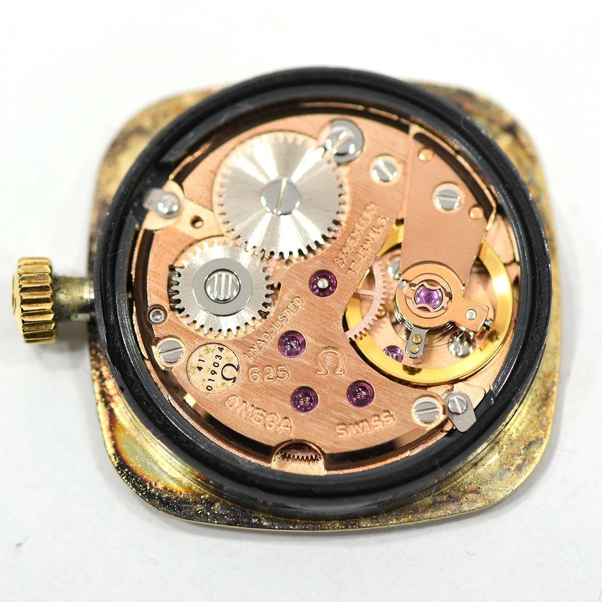 稼働 OMEGA オメガ 腕時計 ゴールド スクエア レディース 稼働 OMEGA オメガ 腕時計 ゴールド スクエア レディース - メルカリ