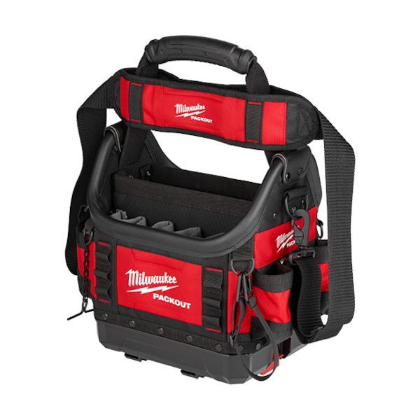 7営業日以内発送 milwaukee 48-22-8311 PACKOUT ベルト付き10インチタフトートバッグ 48228311 沖縄離島販売不可