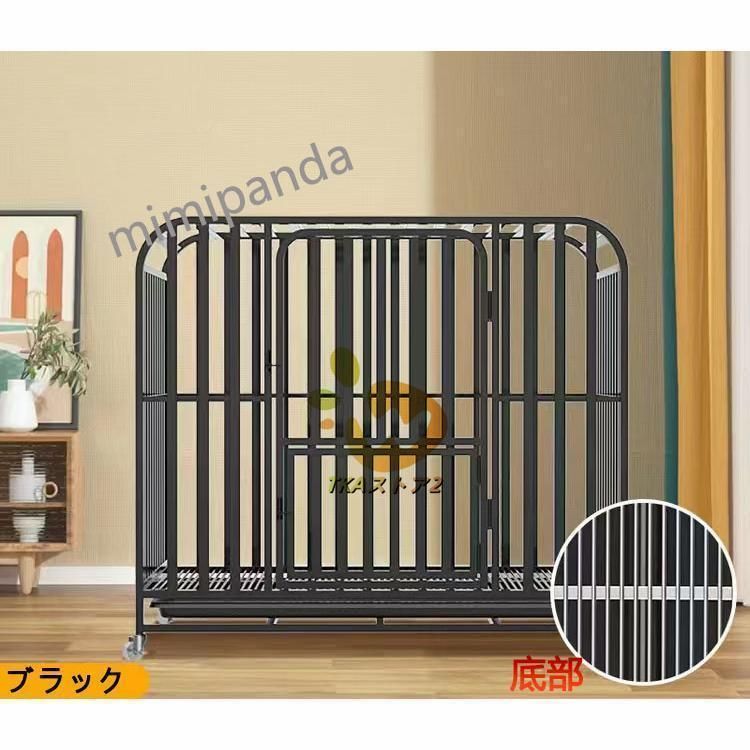ペットケージ犬檻犬小屋ケージペットサークルドッグケージペットフェンス小型大型中型犬用ペット用品キャスター付き