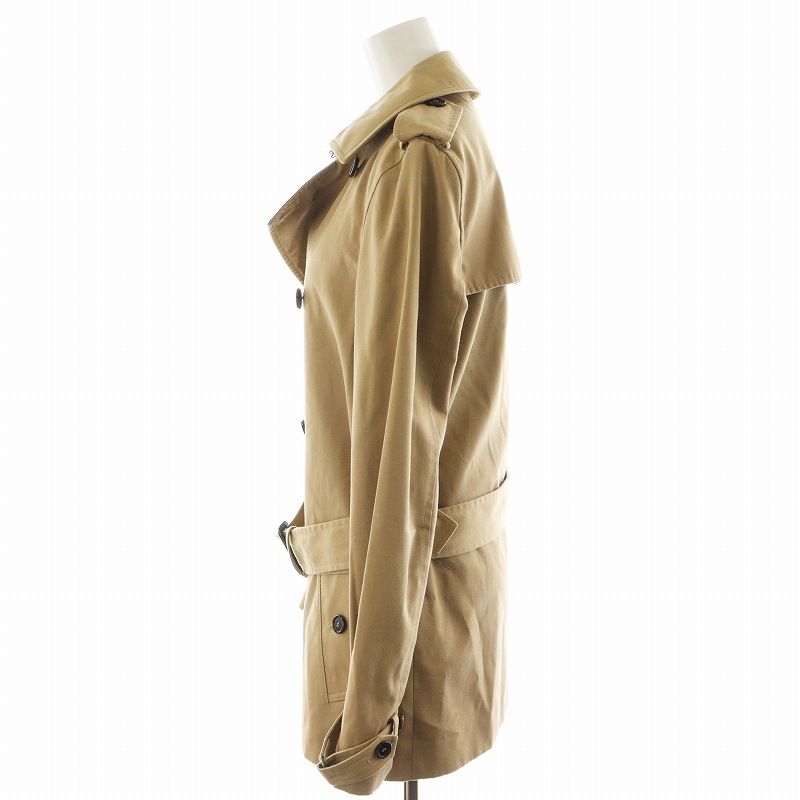 サンローラン　ショートトレンチコート ベージュ
