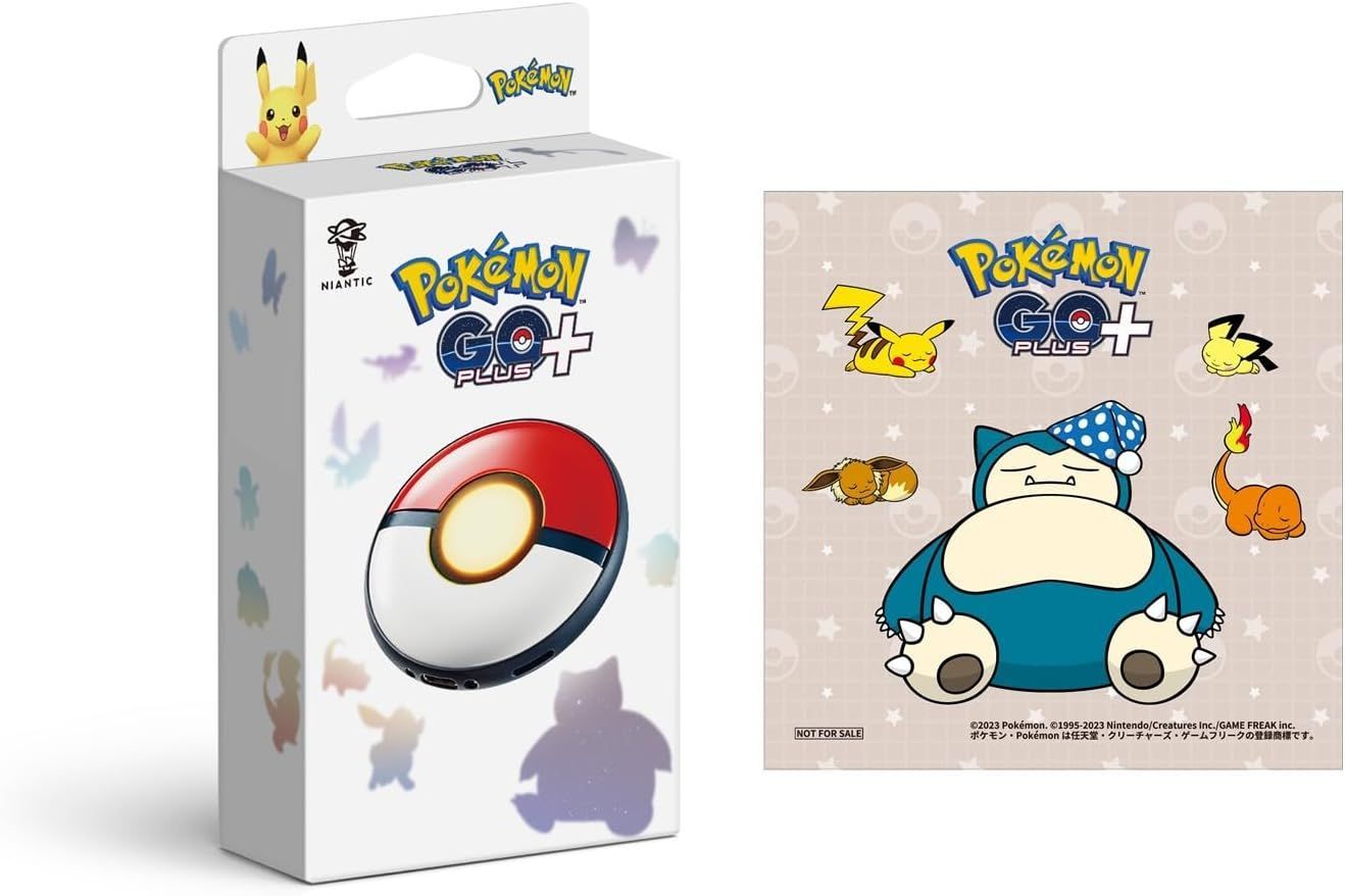 【美品】 Pokemon GO Plus +（ポケモン ゴー プラスプラス） オリジナルデザインマイクロファイバークロス同梱 A0924 1021ML003 0120241015100863