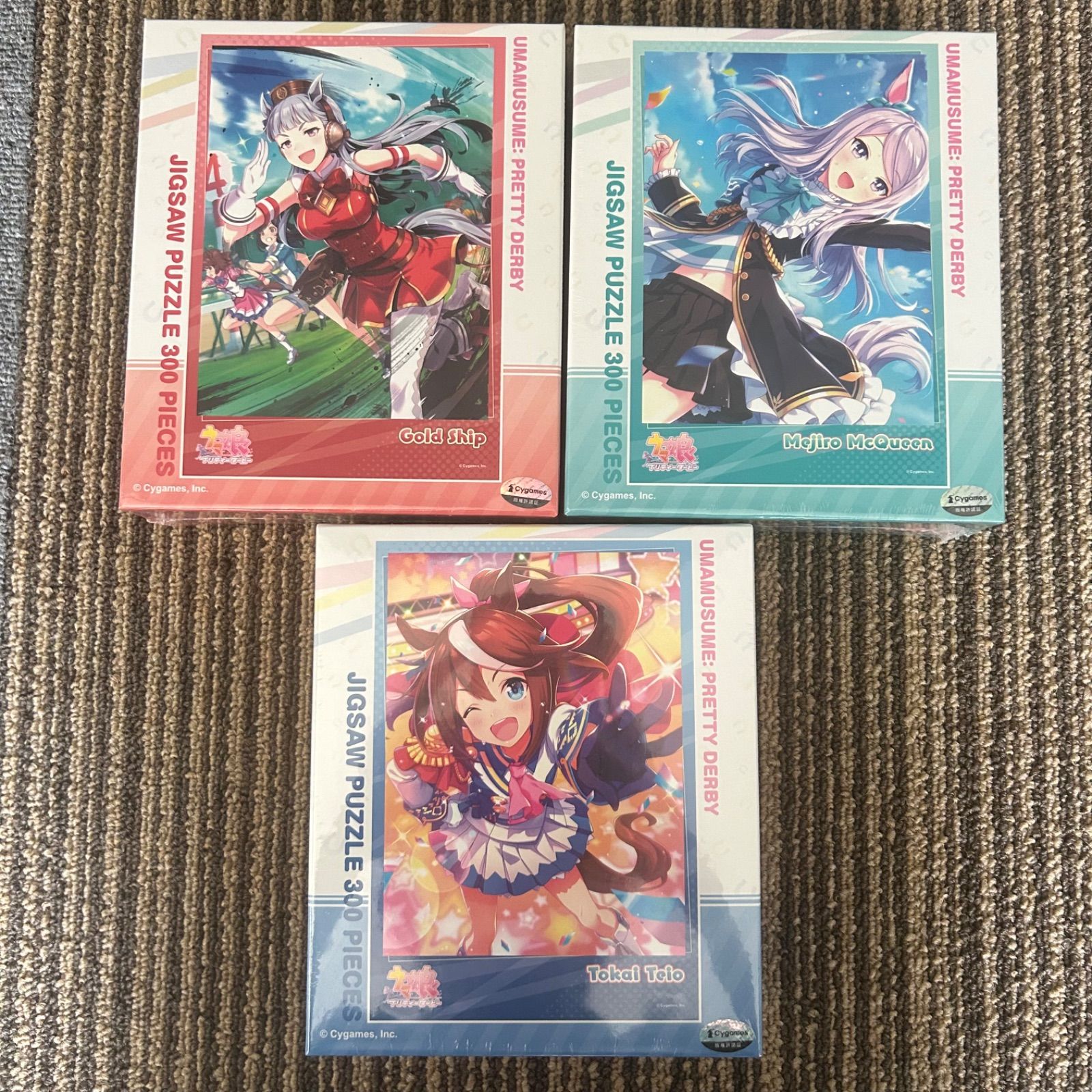 【3点セット・バラ売り不可】ウマ娘　プリティーダービー　ジグソーパズルセット KS-0066】ウマ娘 プリティーダービー ジグソーパズル SSR