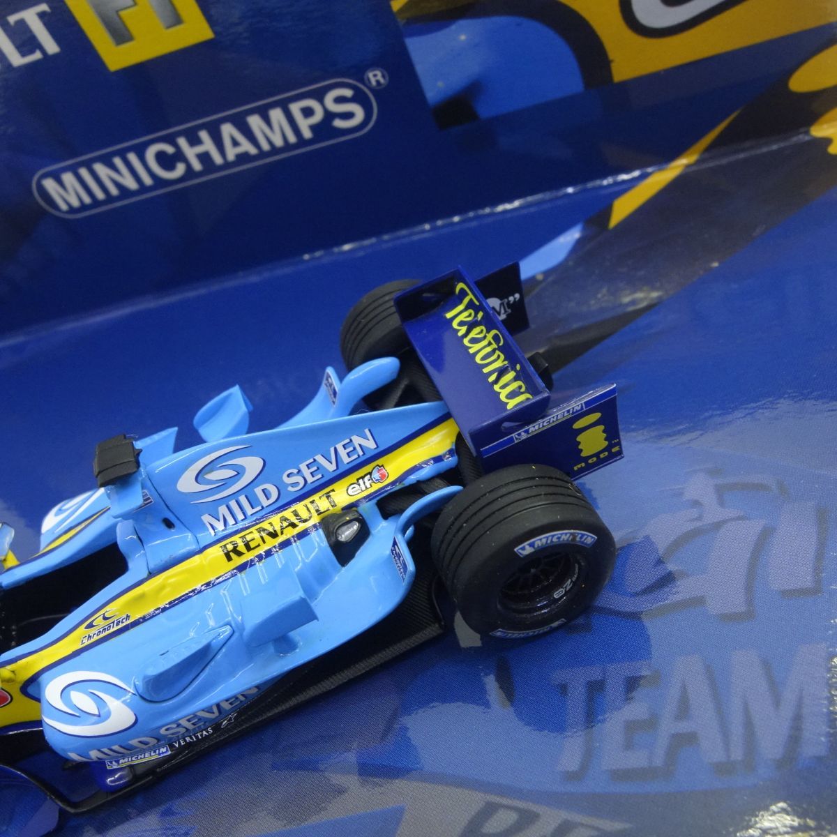 1/43 MINICHAMPS RENAULT F1アロンソサイン入り未展示品 1/43 MINICHAMPS RENAULT F1アロンソサイン入り未展示品 Minichamps 1