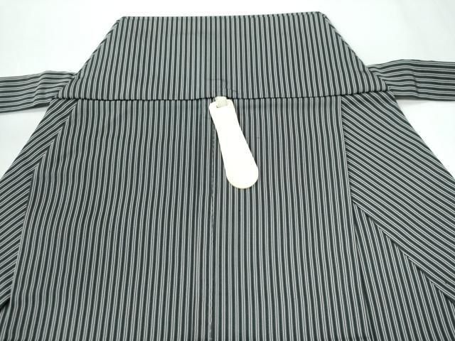 平和屋着物○男性 本場神代仙台平 馬乗り袴 縞 正絹 逸品 AAAY1795np 