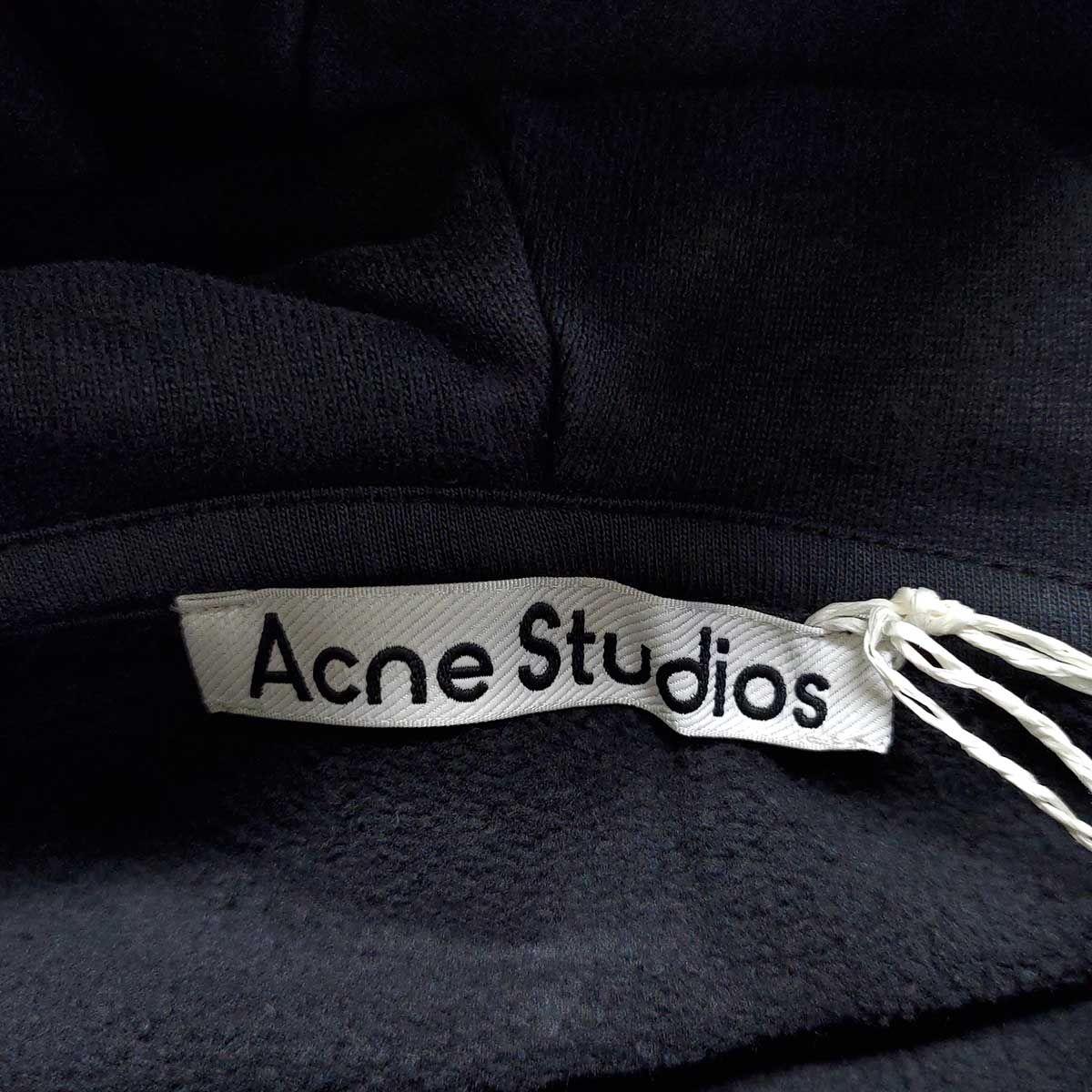 未使用】Acne Studios Fikka Stamp Hoodie ロゴフーディ パーカー プル