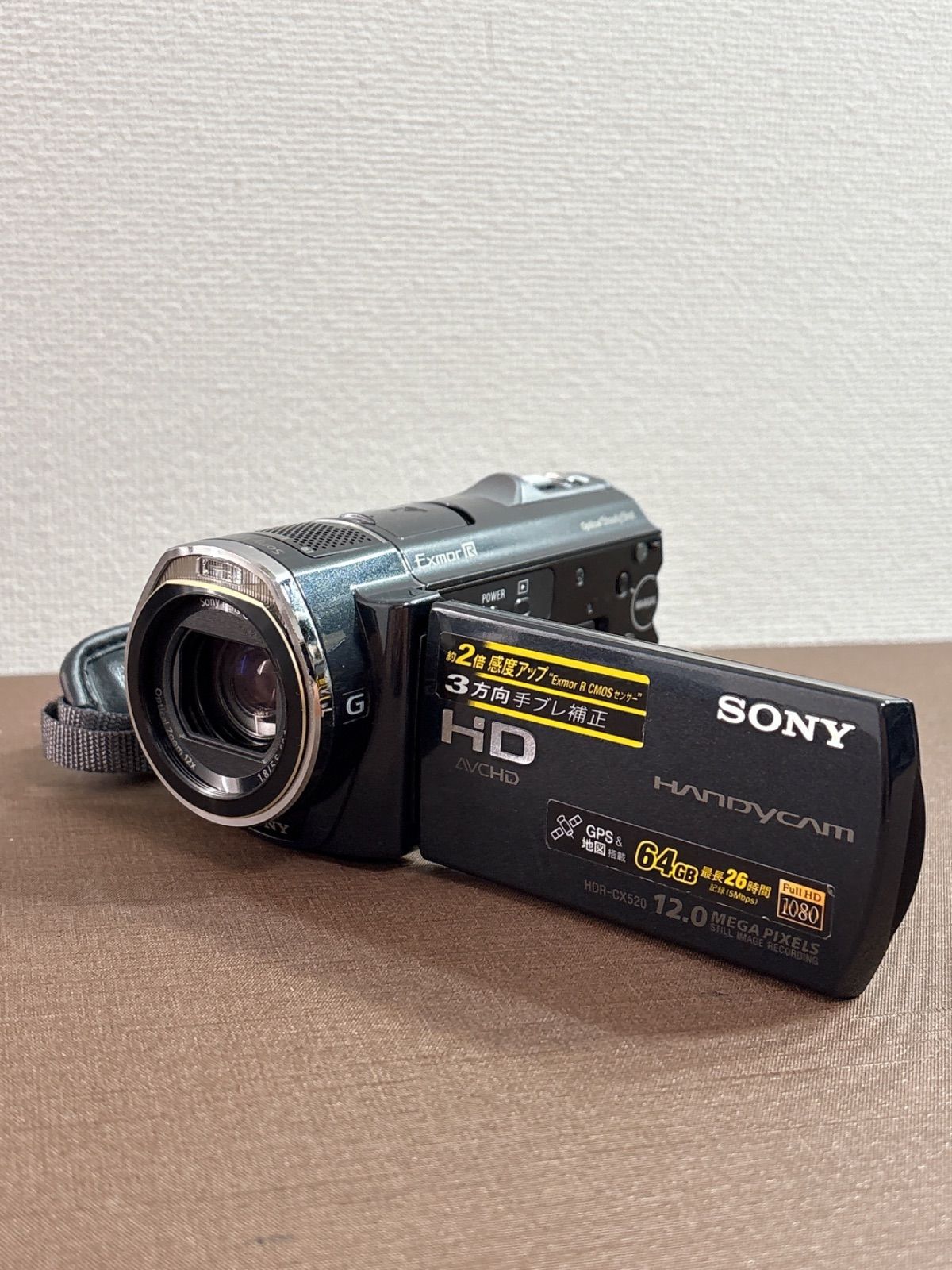 SONYハンディカム HDR-CX520V HDR-CX500V/CX520V 主な仕様 | デジタルビデオカメラ Handycam