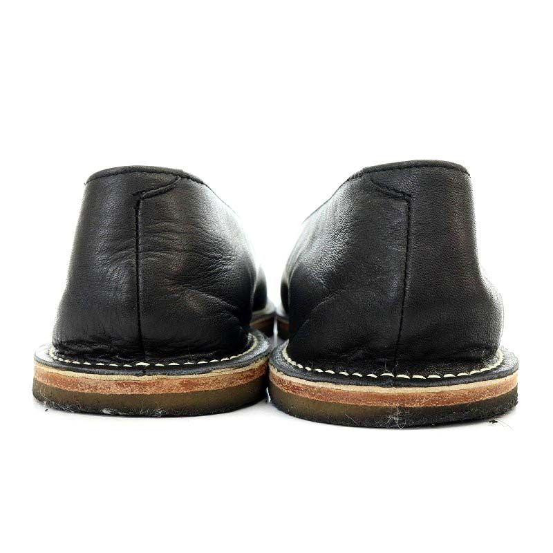 オーラリー AURALEE LEATHER SLIP-ON MADE BY FOOT THE COACHER 