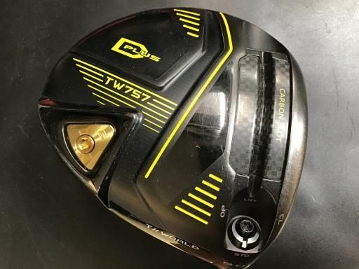 本間ゴルフ TOUR WORLD TW757 D PLUS 9° ドライバー DR VIZARD for TW757 45 DR フレックスS メンズ 男性用 右利き 右用 Cランク ゴルフクラブ