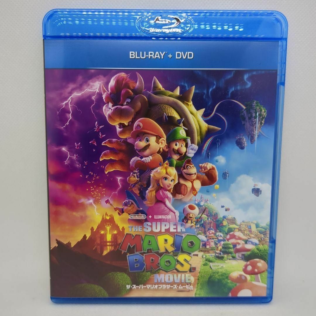 ザ・スーパーマリオブラザーズ・ムービー ブルーレイ+DVD 限定版 パスケース付 映画『ザ・スーパーマリオブラザーズ・ムービー』ブルーレイ