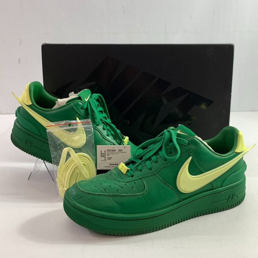 中古】04w1021▽※AMBUSH × Nike Air Force 1 Low DV3464-300 アンブッシュ × ナイキ エアフォース1 ロー  パイングリーン アンド シトロン 27.5cm スニーカー【八王子店】 - メルカリ