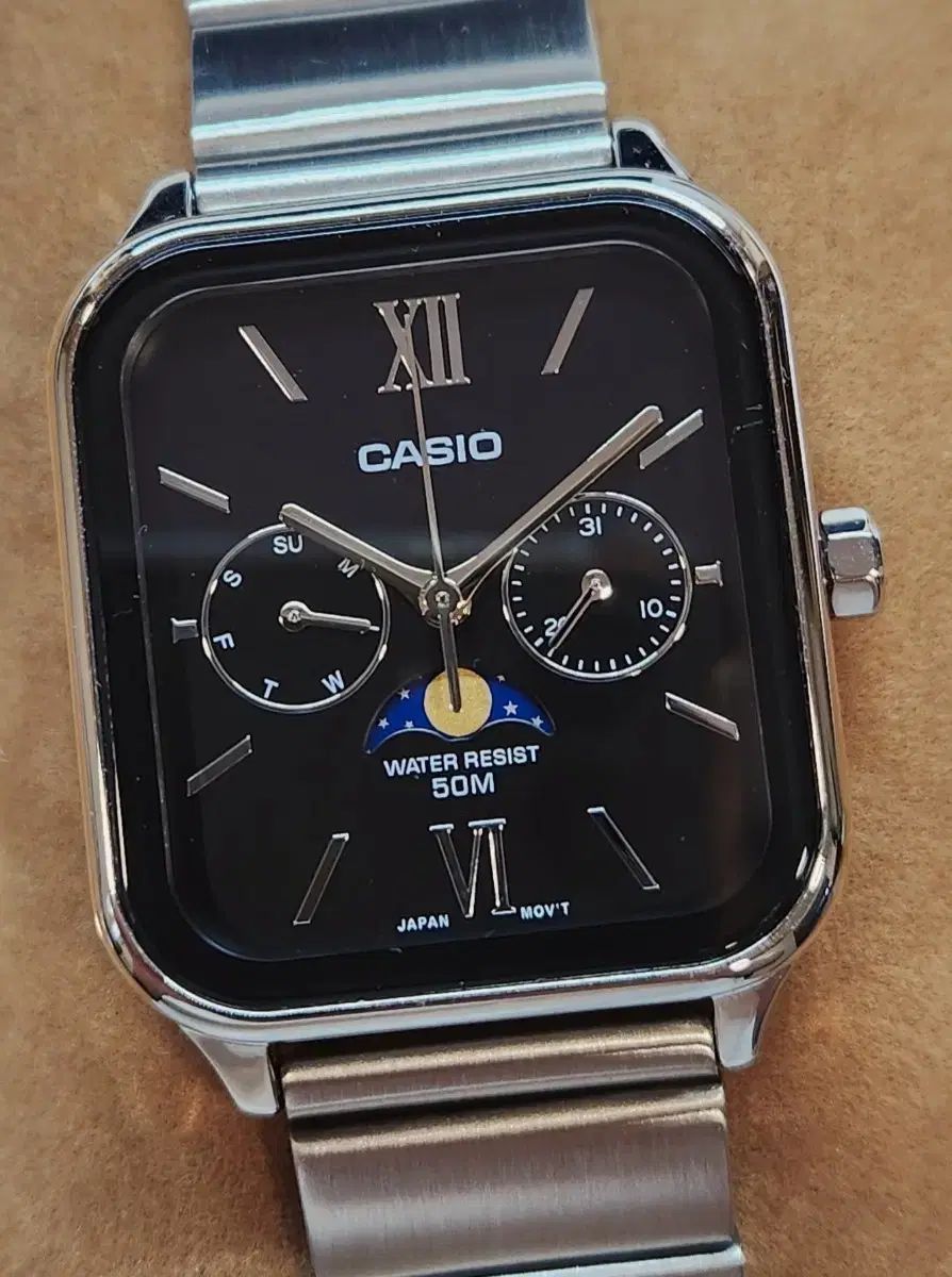 CASIO カシオ ムーンフェイズ MTP ー M305D 1A2V