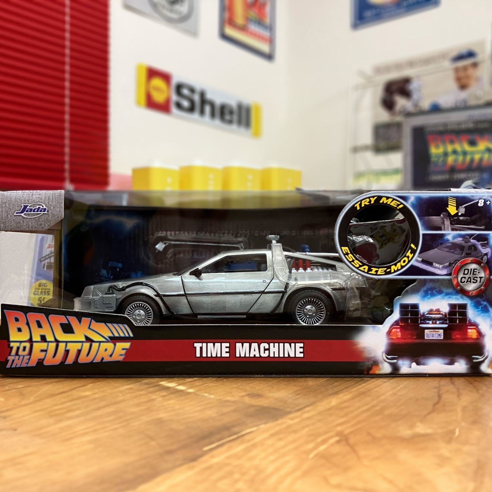 デロリアン フィギュア 金属製 即発送 楽天市場】デロリアン