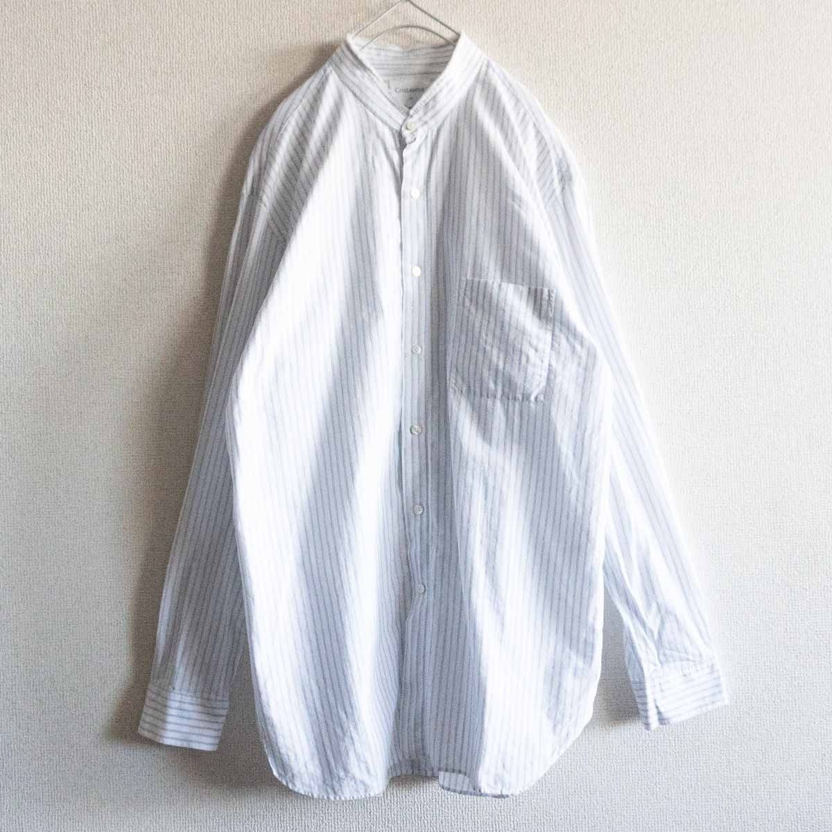 美品】CristaSeya×Salvatore Piccolo 【handmade poplin Mao 美品】CristaSeya×Salvatore Piccolo 【handmade poplin Mao
