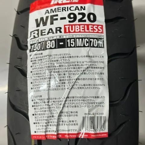 新品・未使用品】IRC アイアールシー IRC WF-920 150/80-15 70H