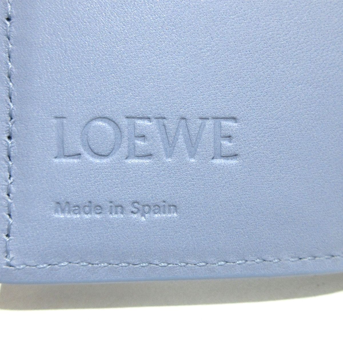 LOEWE(ロエベ) 3つ折り財布美品 アナグラム トライフォールド 6cc ...