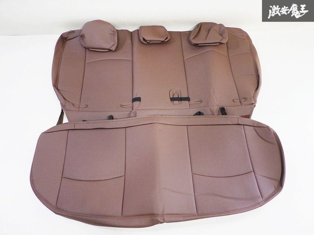 未使用品 新品 Clazzio クラッツィオ NCP50V プロボックス フロント リア リヤ シートカバー レザー ブラウン系 1台分 即納