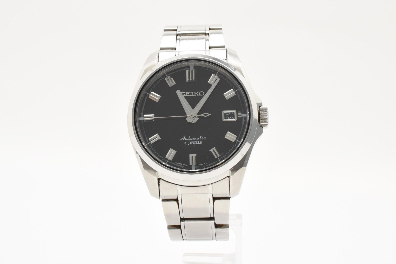 稼働品 SEIKO セイコー MECHANICAL メカニカル 6R15-00H0 デイト 裏 
