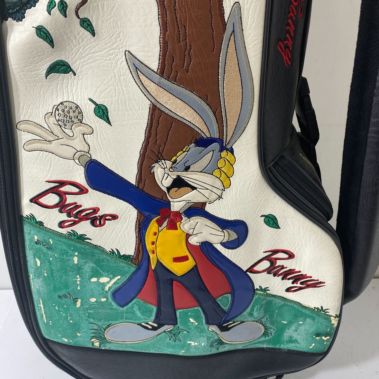Looney Tunes キャディバッグ 希少 ルーニーテューンズ LOONEY TUNES キャディバッグ 7.8インチ 6
