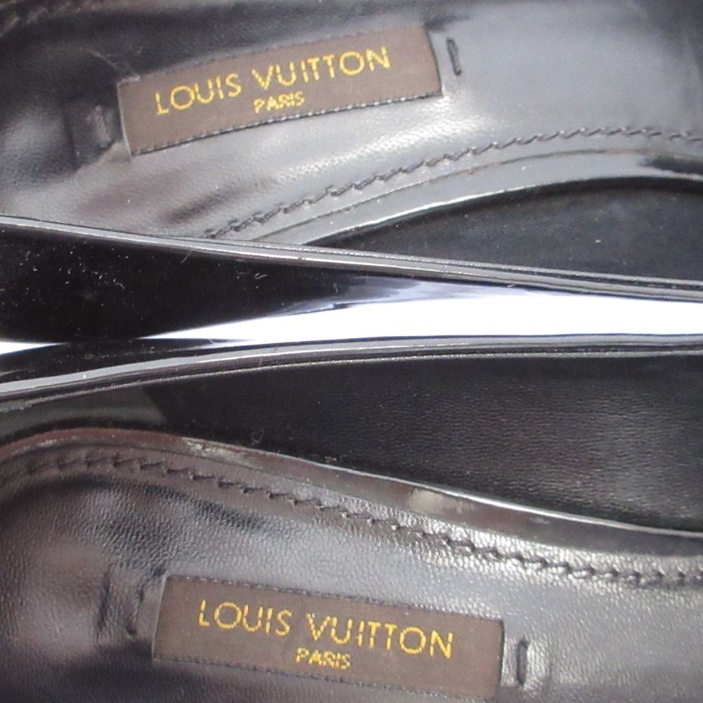 良品 LOUIS VUITTON ルイヴィトン バックキーモチーフ オープントゥ  