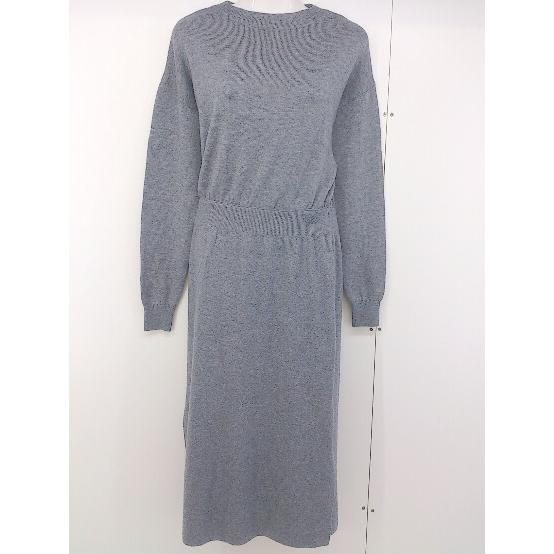 ◇ CAST:LISA キャスト コロン ニット サイドスリット 長袖 ロング  