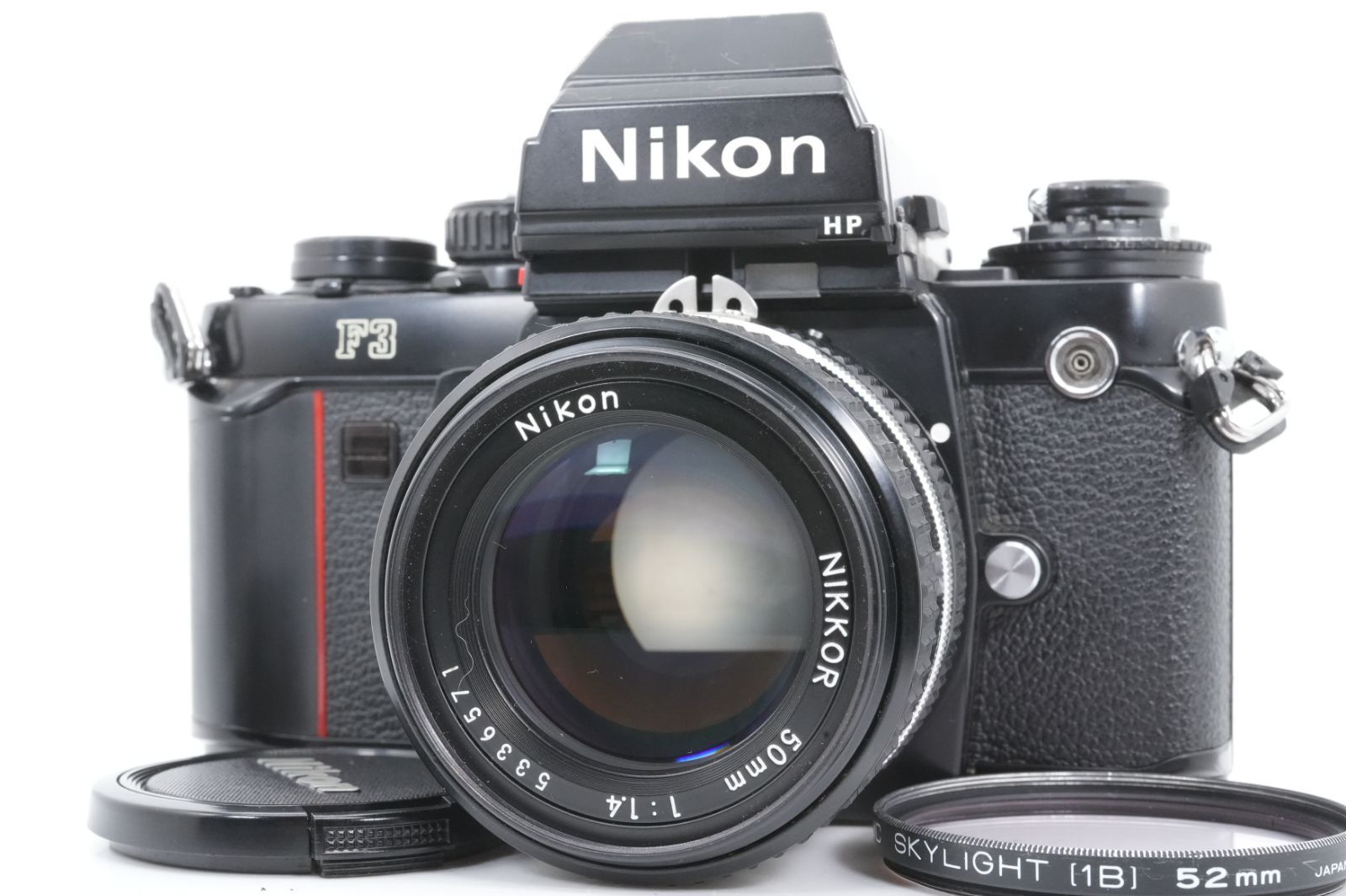 光学美品 Nikon F3 HP ハイアイポイント 一眼レフフィルムカメラ Ai-s Ais Nikkor 50mm f1.4 標準 単焦点 プライム  マニュアルオールドレンズ - メルカリ