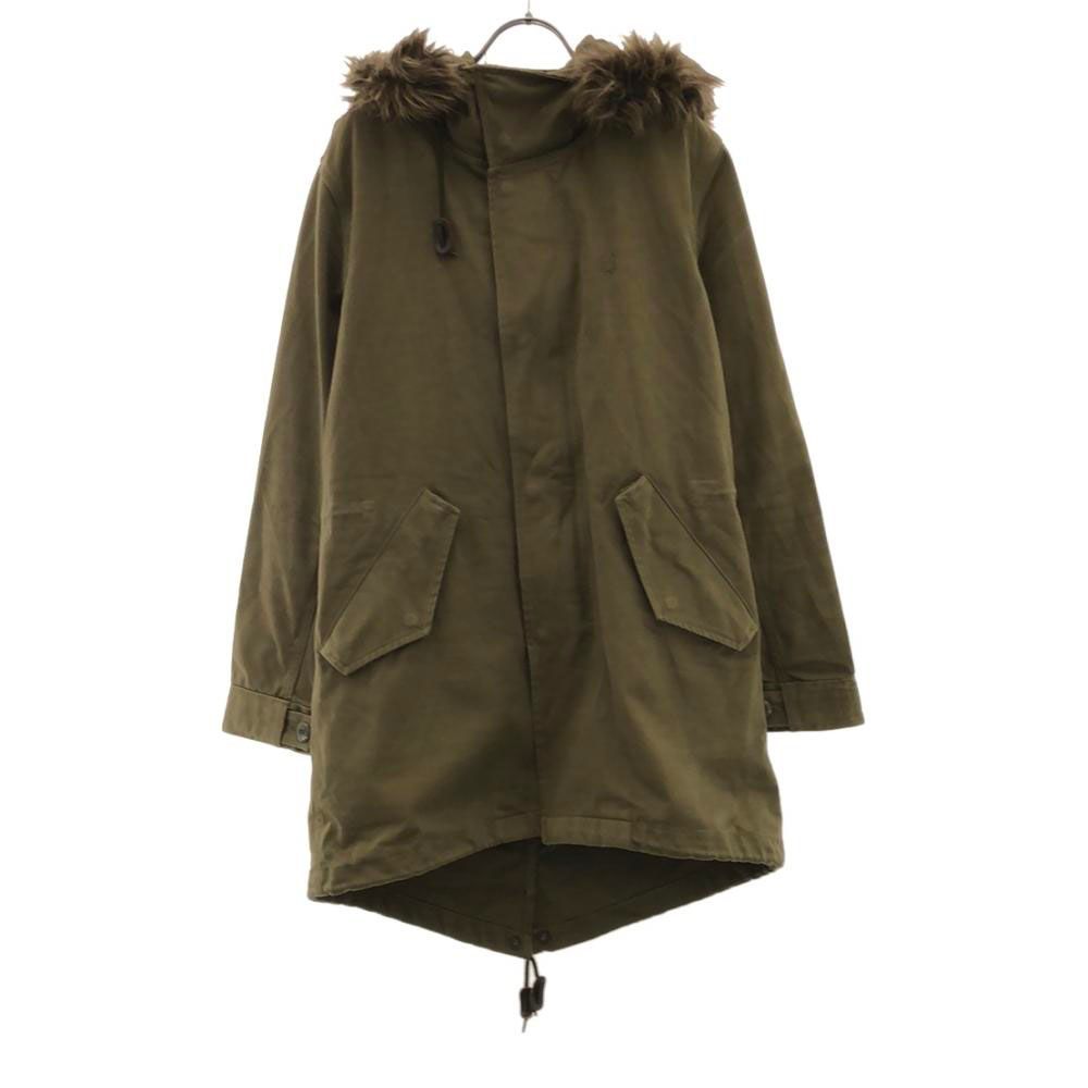 フレッドペリー モッズコート フィッシュテールパーカー カーキ XS