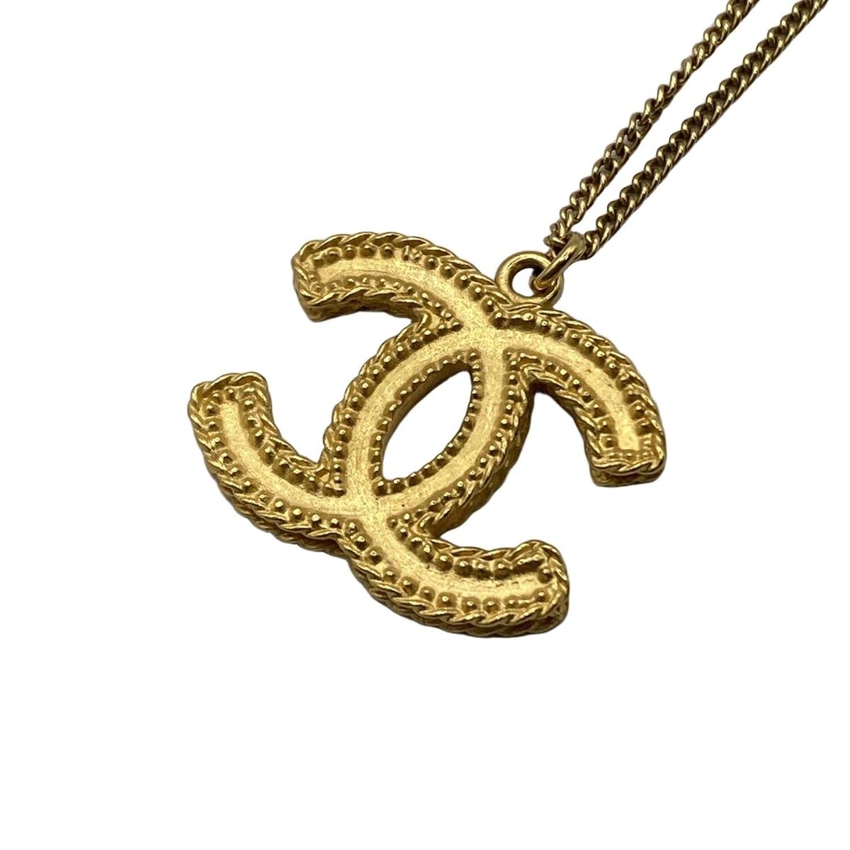 CHANEL シャネル ネックレス - ゴールド ココマーク