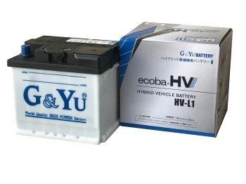 Gu0026Yu バッテリー HV-L1 ecoba-HV（エコバハイブリッド）シリーズ 【ハイブリッド車 補機用 】 - メルカリ