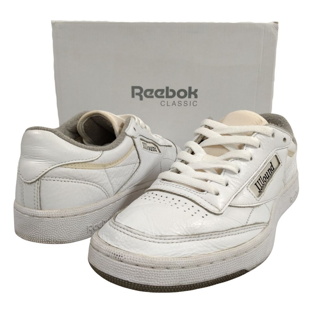 REEBOK リーボック 品番 PV7763 × JJJJound CLUB C85 シューズ スニーカー ホワイト サイズUS9＝27cm 正規品 / 31594