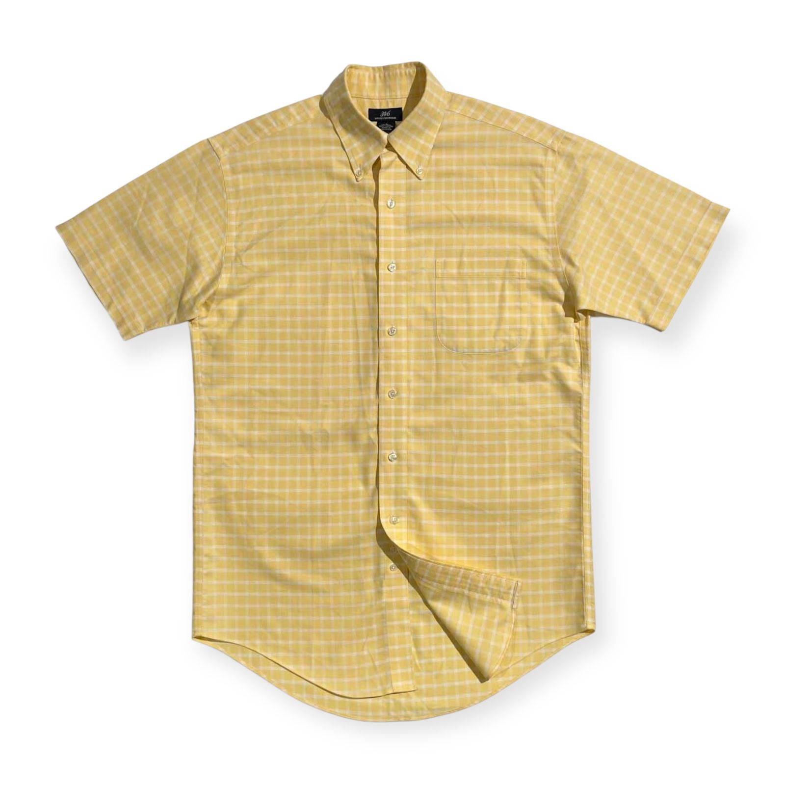 【専用】90s ブルックスブラザース チェックB.D.半袖シャツ XXL 希少大きめ】90s ブルックスブラザース チェックB.D.半袖シャツ
