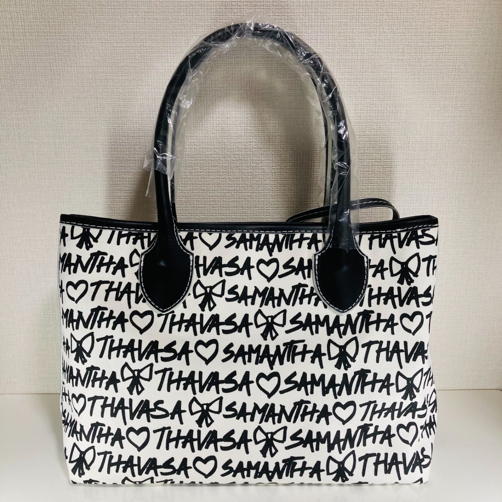 新品未使用/SamanthaThavasa トートバッグポーチ セール】 ポーチ付き デニムトートバッグ 小 （トートバッグ