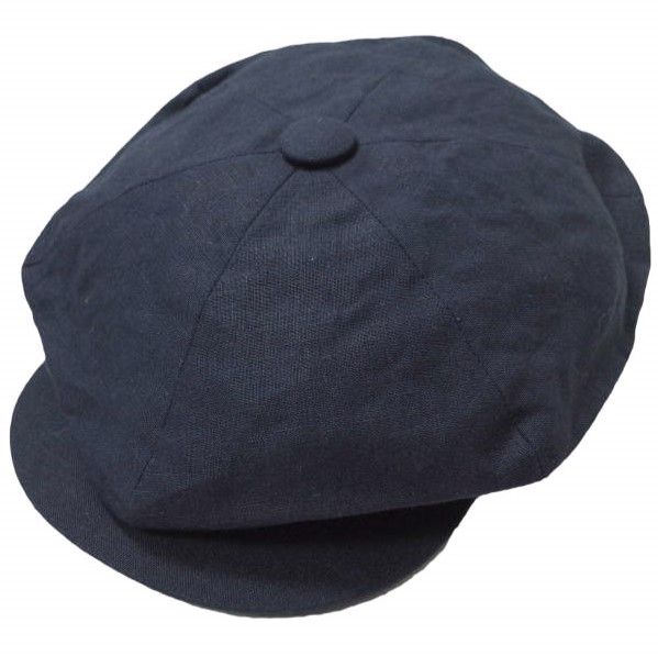 ANATOMICA x Jonathan Richard アナトミカ ジョナサン・リチャード 別注 アイルランド製 IRISH CAP  リネンキャスケット L(60cm) ネイビー NEWS BOY CAP 帽子 g9247 - メルカリ