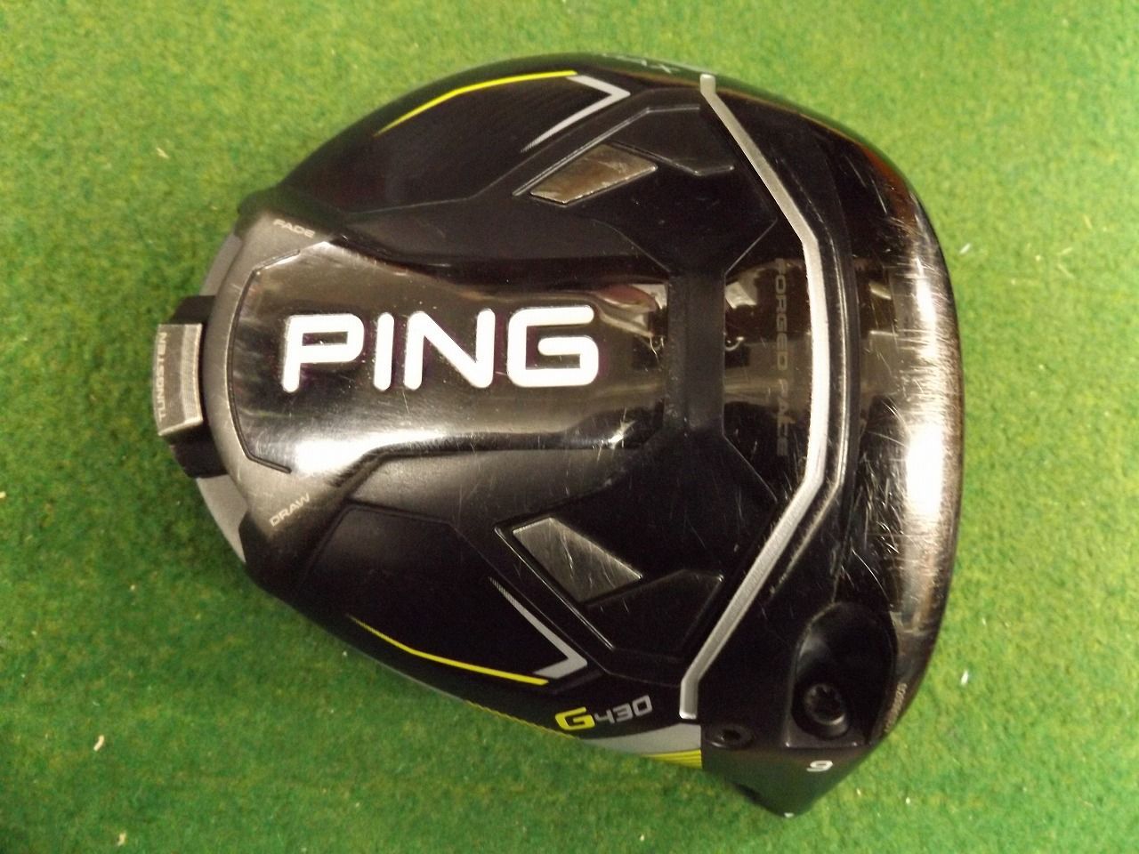 1167 PING G430 MAX 9° ヘッド単品 カバー無 ピン ドライバー .985215